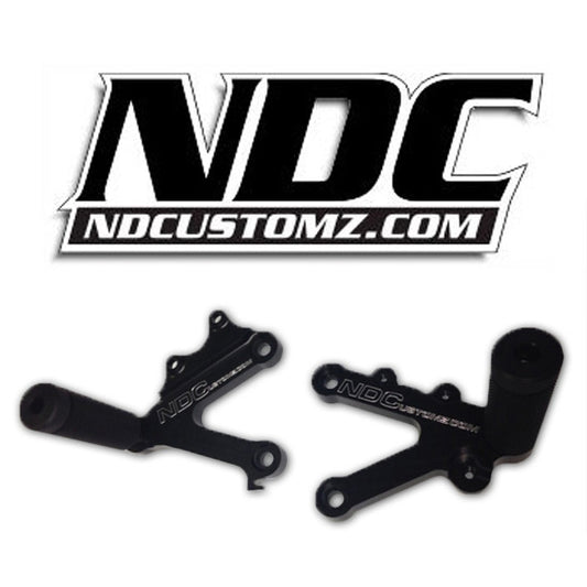 Honda F4i Rearsets with Pegs - NDC