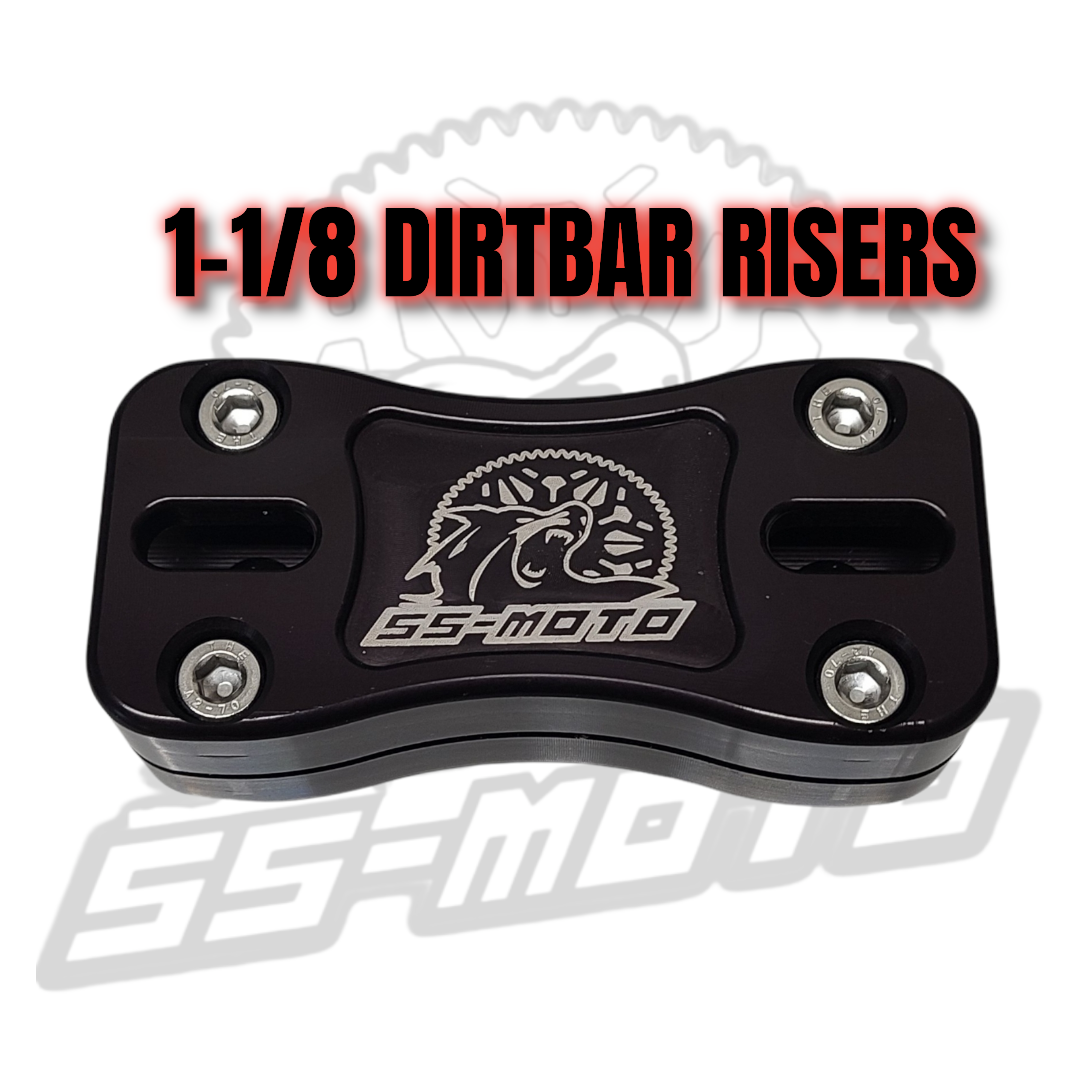 SS-Moto Dirt Bar Risers - Standard – The Sic Shop LLC