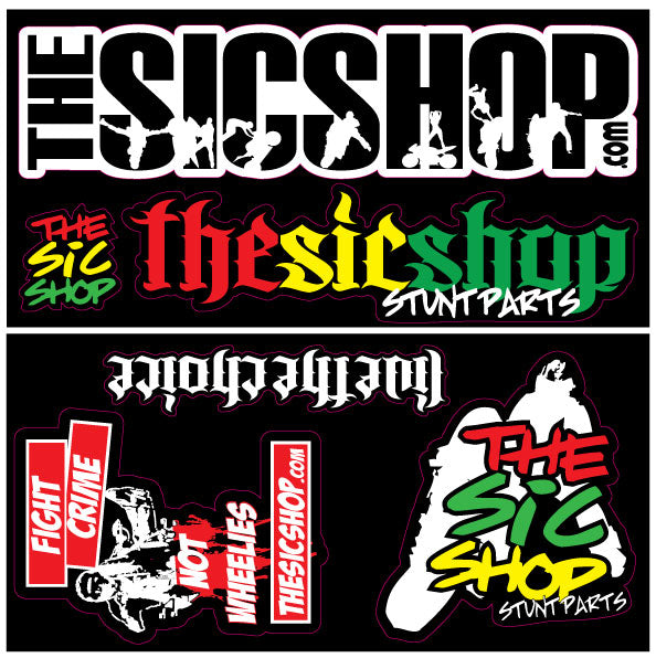 The Sic Shop Sticker Pack 11