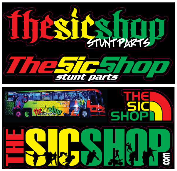 The Sic Shop Sticker Pack 3