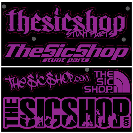 The Sic Shop Sticker Pack 9 - Purple