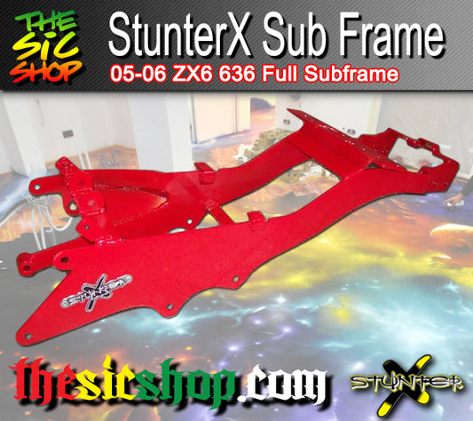05-06 ZX6R Steel Subframe