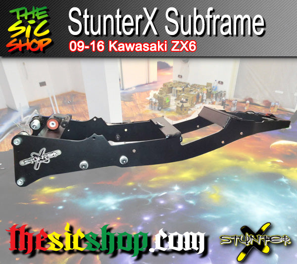 09-18 ZX6R Steel Subframe