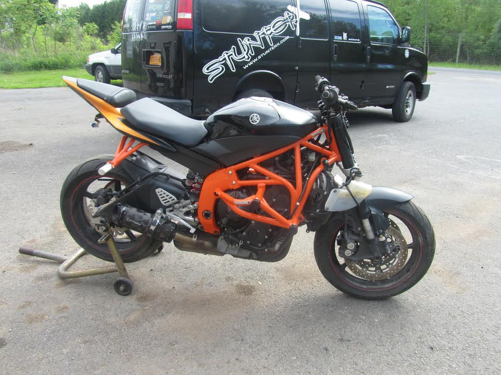 2015 R6 Frame Yamaha R6 Half Frame (06-20 R6R) - StunterX – The Sic Shop LLC