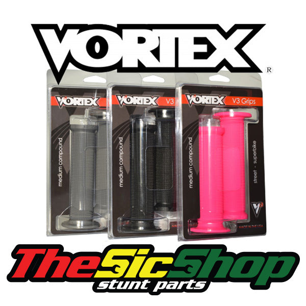 Vortex Grips - Black, Graphite, Pink