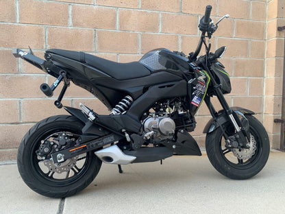 On Point 17-25 Z125 SUBCAGE w/Titanium Scrape Bar (Adjustable Peg Position)