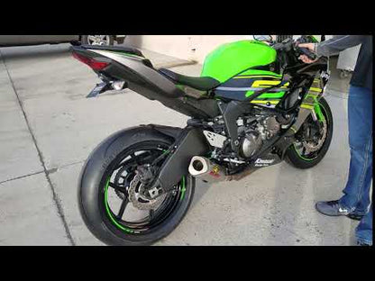 Graves 09-26 ZX-6R Cat-Back Slip-on Carbon Exhaust