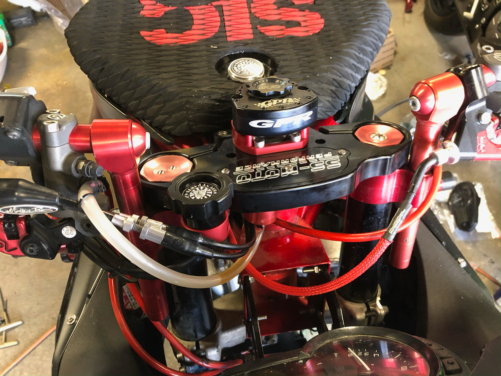 SS-Moto Triple Clamp SIC Idle Adjuster Knob Mount
